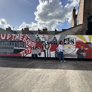 Stafford Rangers Mural Finished